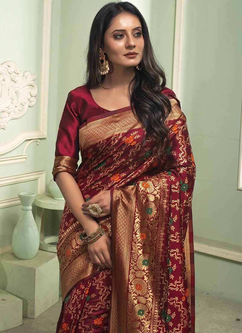 KT 64 Designer Fancy Banarasi Silk Sarees Catalog